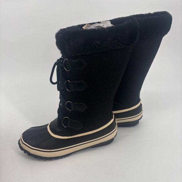 JBU by Jambu Women's Mid-Calf Lace Up Stormgate Snow Boots Black Size 7M NWB - Picture 4 of 9